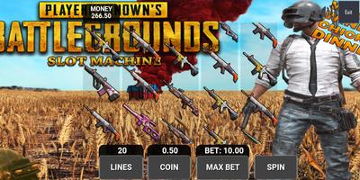 PUBG SLOTS MACHINE الملصق