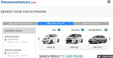 Rent a car in Panama - Panama Rental Cars captura de pantalla 3