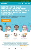 Paid Online Surveys Triaba Make Money poster