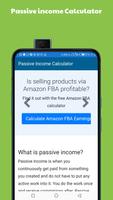 Passive Income Calculator capture d'écran 2