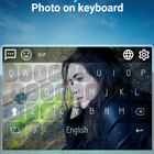 Photo on keyboard icône