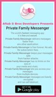 Private Family Messenger plakat