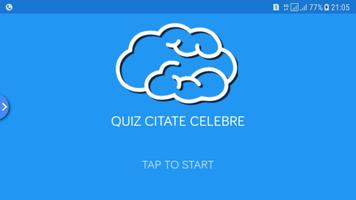 Quiz Citate Celebre-poster
