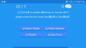 Quiz Citate Celebre imagem de tela 2