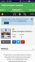 Radio Evangelo Guidonia captura de pantalla 1