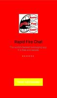 Rapid Fire Chat - FREE - FAST - SECURE - PRIVATE Affiche