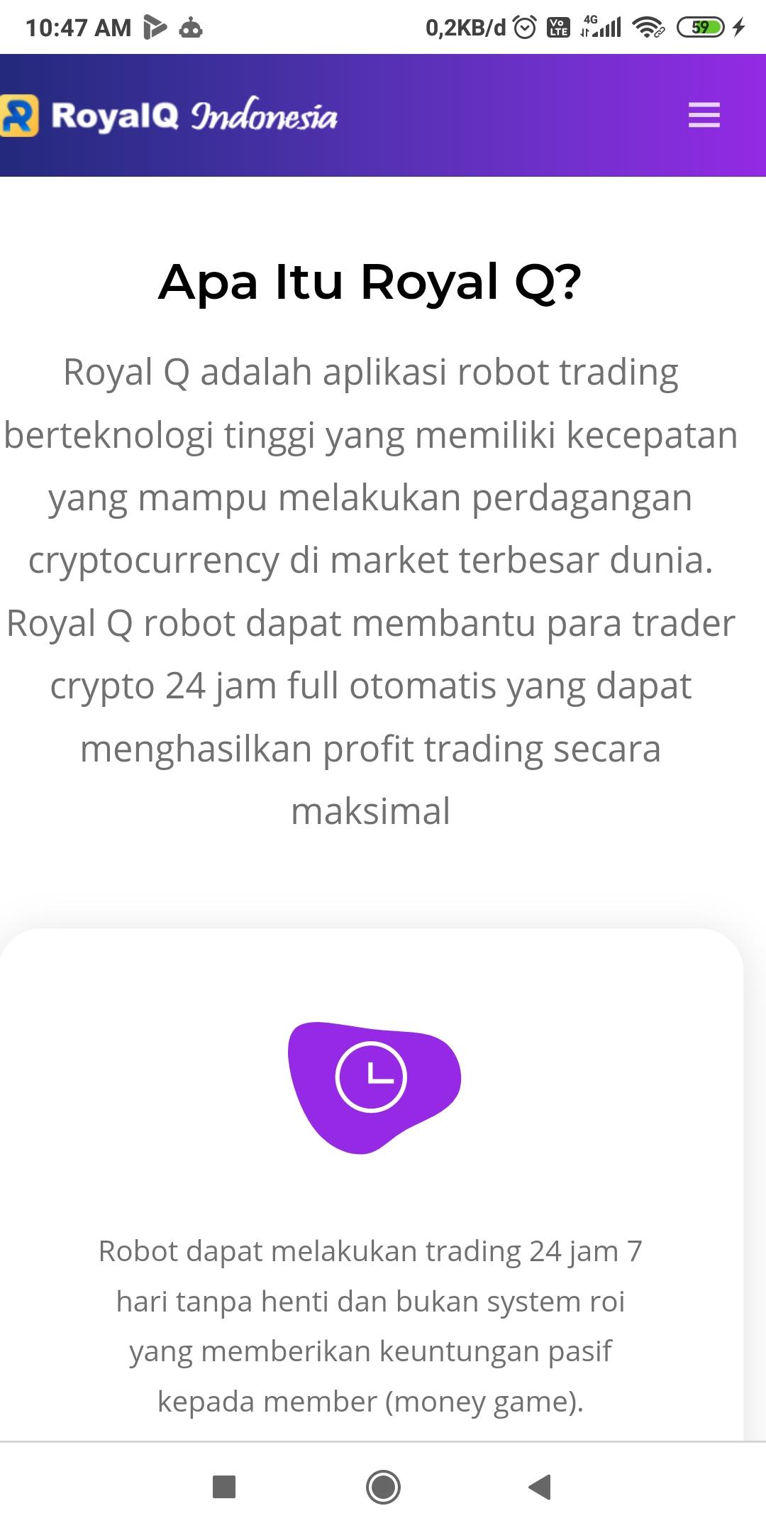 Q indonesia royal ROBOT ROYAL
