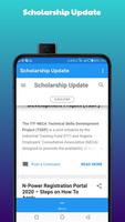 Scholarship Update App capture d'écran 1