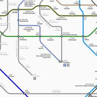 Seoul Subway Map capture d'écran 3