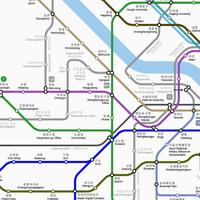 Seoul Subway Map capture d'écran 1