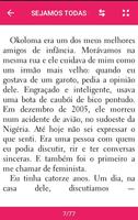 Sejamos Todos Feministas Chimamanda Ngozi Adichie ภาพหน้าจอ 1