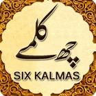 Six Kalima with translations ikona
