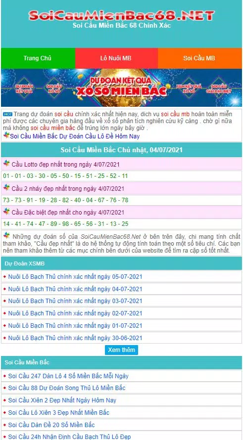 Soi Cầu Miền Bắc 68 APK für Android herunterladen