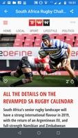 South Africa Rugby Challenge capture d'écran 1