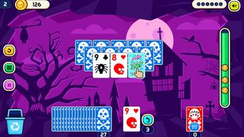 Spooky Tripeaks Halloween screenshot 1