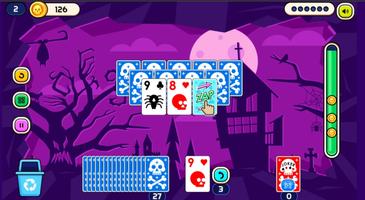 Spooky Tripeaks Halloween screenshot 2