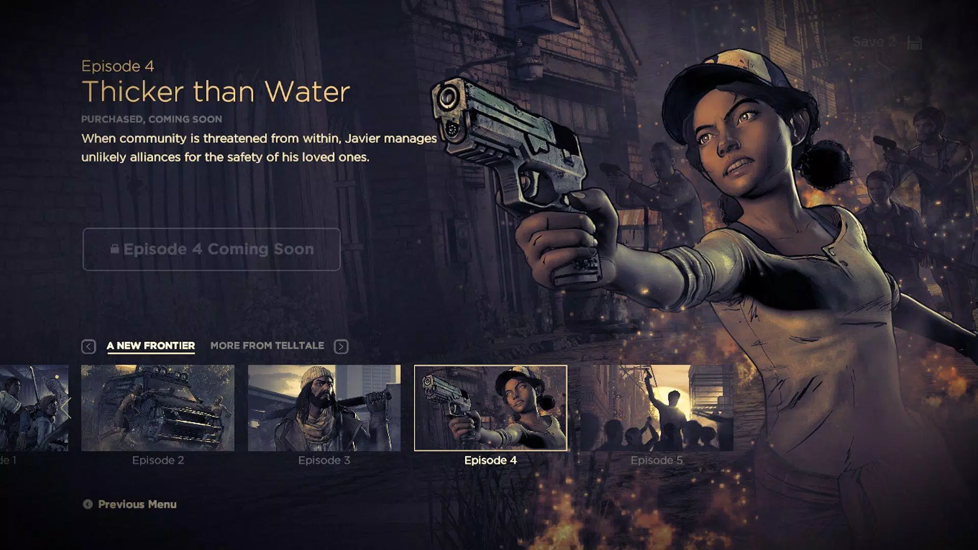 THE WALKING DEAD Game Season 4 EPISODE 3 APK pour Android Télécharger