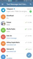 Text Messages And Voice Calling पोस्टर