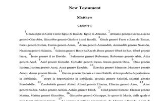 bible-italian captura de pantalla 3