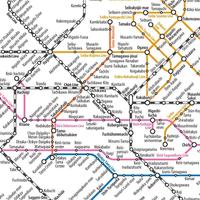 2 Schermata Tokyo Metro Map