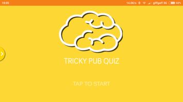 Tricky Pub Quiz Cartaz