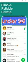 under 99 (message app) gönderen