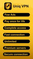 Uniq VPN Lite captura de pantalla 1