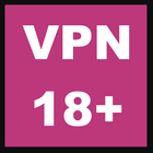 VPN 18+ ícone