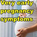 Very early pregnancy symptoms aplikacja
