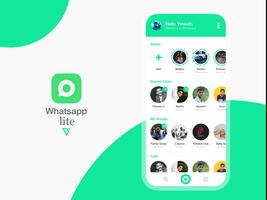 WhatsApp Lite 스크린샷 1
