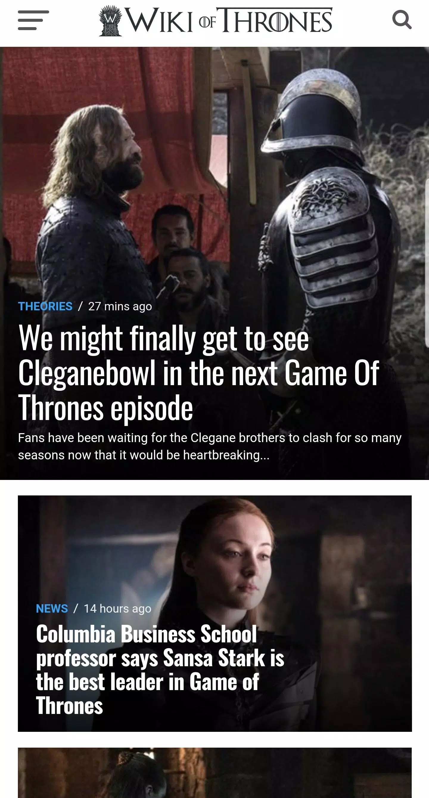 Game Of Thrones Wikipedia, News and Updates APK for Android Download