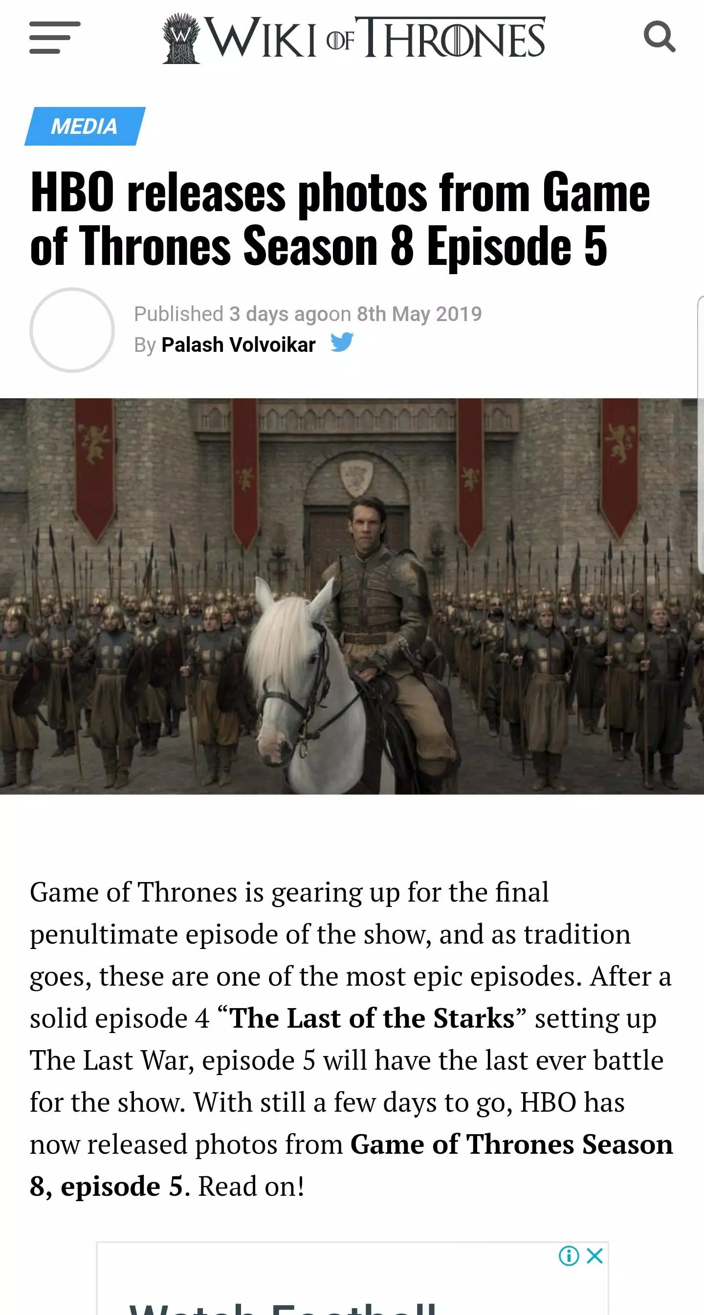 Game Of Thrones Wikipedia, News And Updates Apk For Android Download