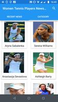 Women Tennis Players News Now capture d'écran 2