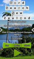 Word Search New Zealand RegioNS LCNZ WordFind Game screenshot 1