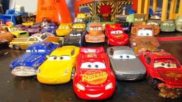 Popular YouTube Videos For Kids with Cars and Toys Plakat