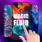 Magic Fluid Wallpaper 4D icône