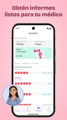 Descargar XAPK de Ciclo menstrual - Clover
