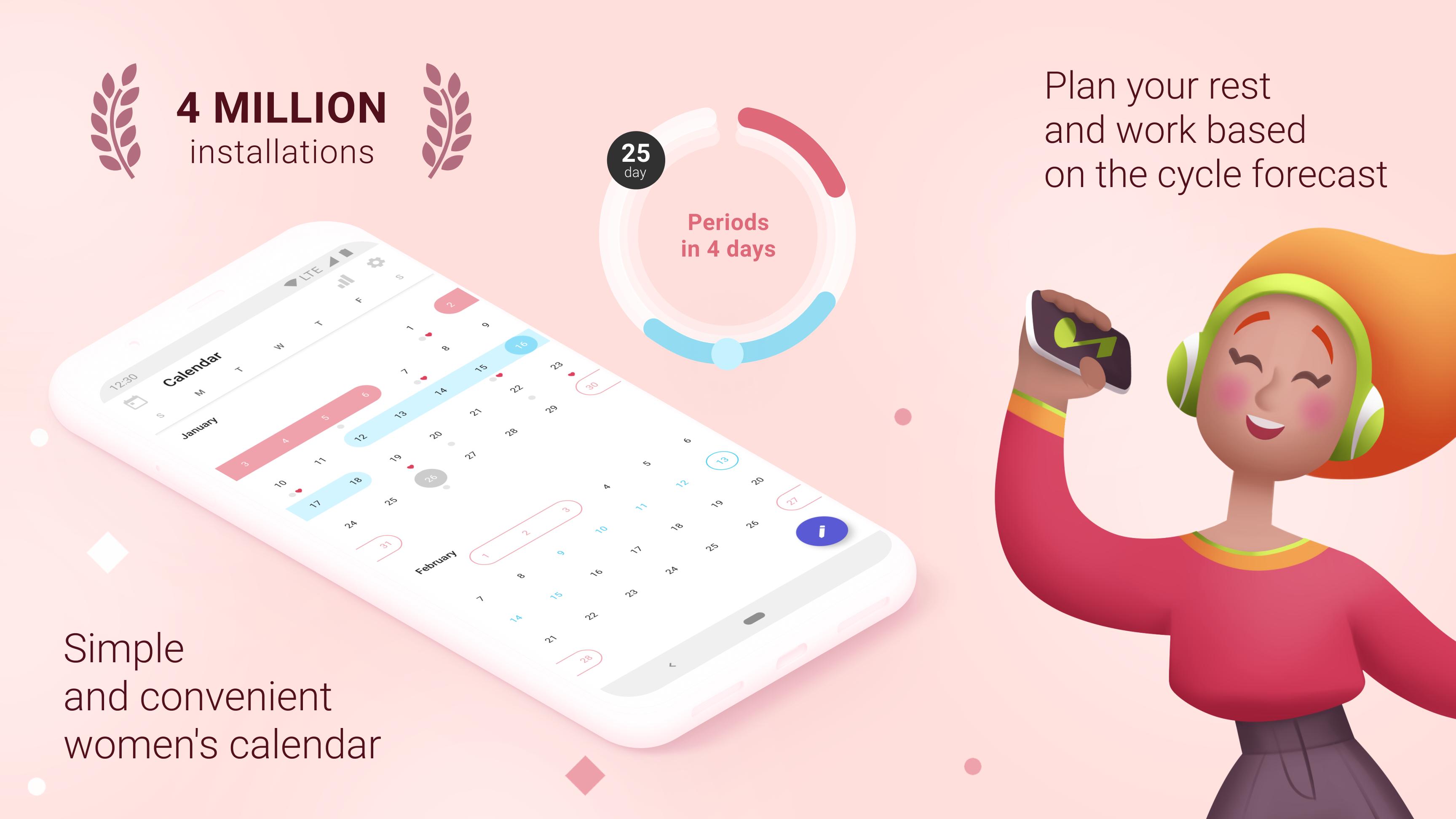 Приложение для месячных на андроид. Женский календарь. Женский календарь для Android. Мой календарь приложение для женщин.