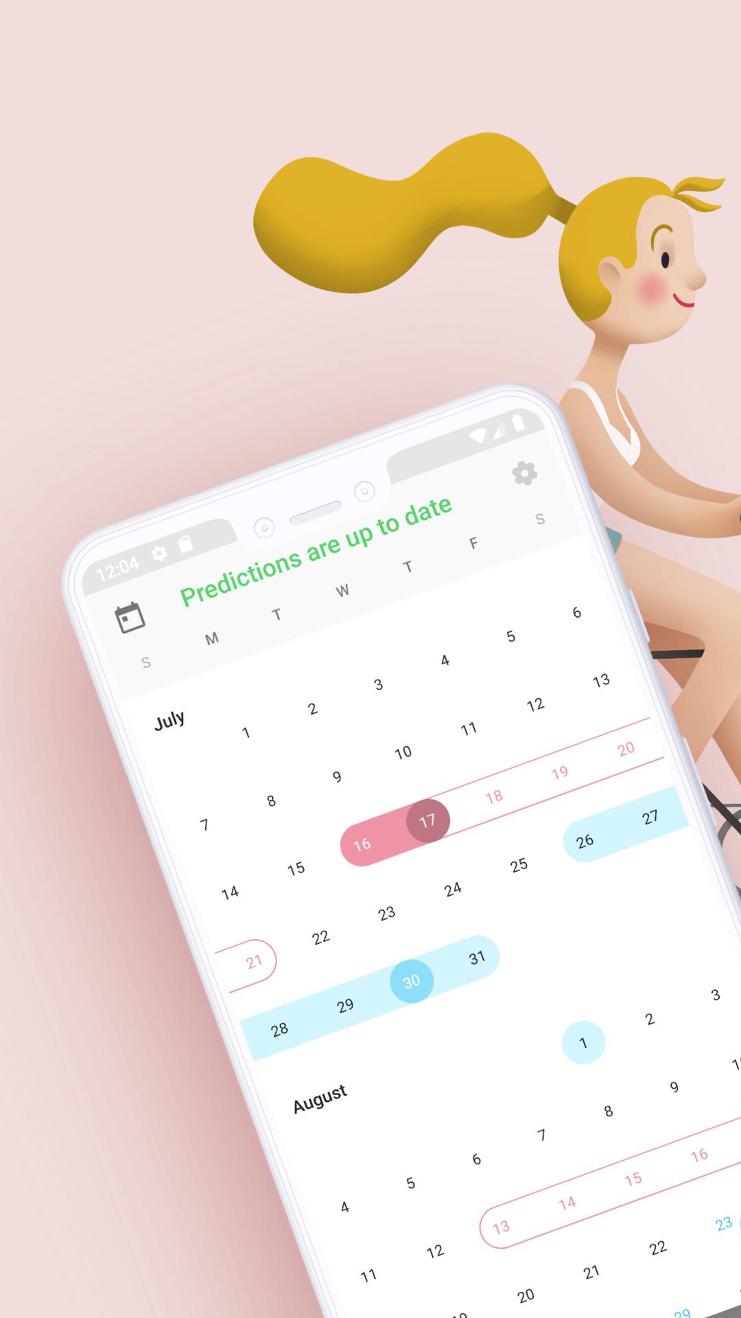 Period tracker for women. Ovulation calculator 💗 for ...