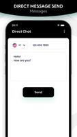 Direct Chat: Messaging App plakat