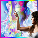 Colorful Light Waves Formations Live Wallpaper APK