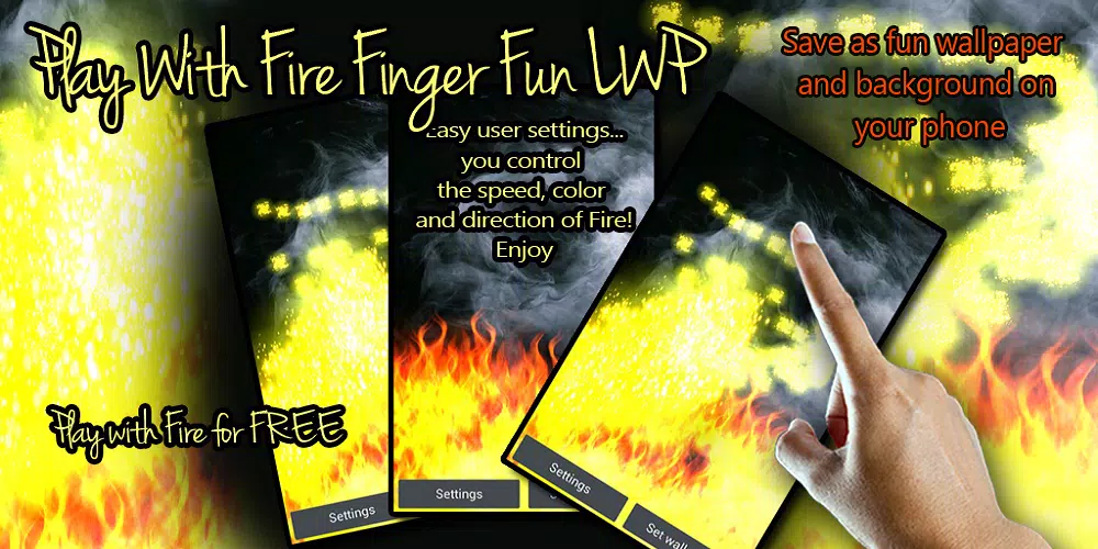 Play with Fire Live Wallpaper Flames of Death APK for Android Download