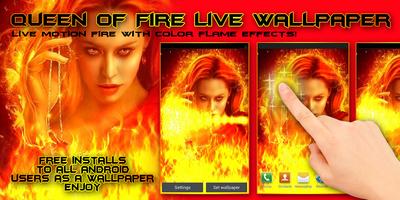 Queen of Fire Live Wallpaper-poster