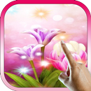 Magical Glitter Flowers Live Wallpaper Animated APK