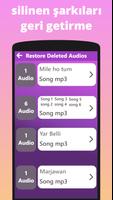silinen müzikleri geri getirme Ekran Görüntüsü 1