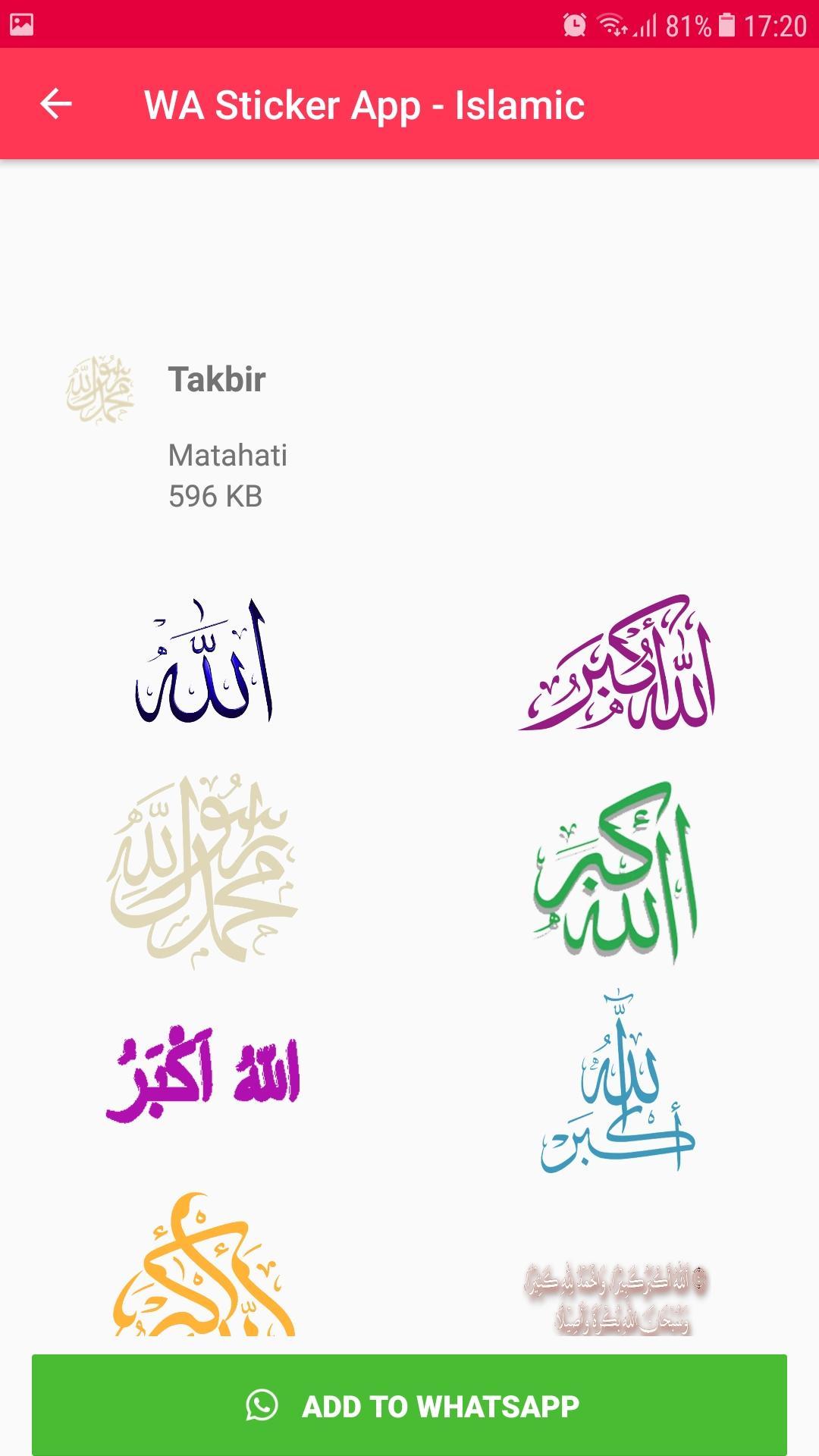 Islamic Sticker Whatsapp For Wastickerapps For Android Apk Download