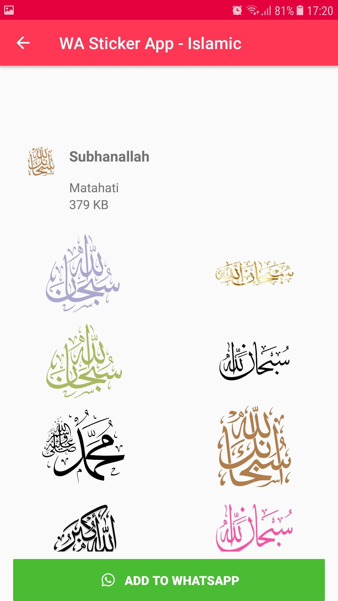 Islamic Sticker Whatsapp For Wastickerapps For Android Apk Download