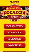 Focaccia Foods Affiche