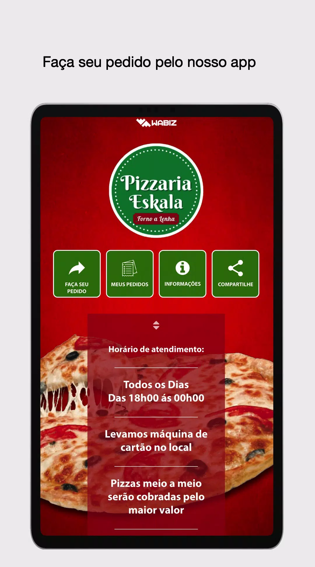 Download do APK de Pizzaria Forno Caipira para Android