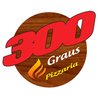 300 Graus Pizzaria Zeichen